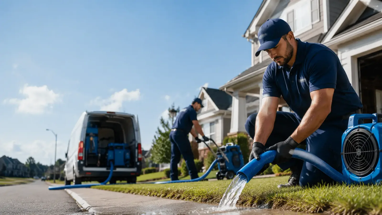 Flood Damage Restoration in Kempton, IN